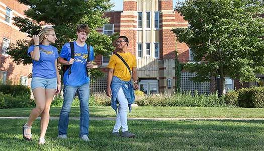 Students Walking